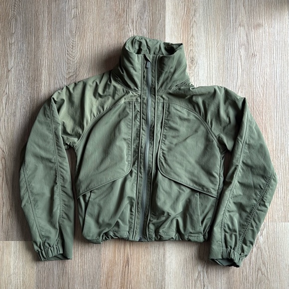 lululemon athletica Jackets & Blazers - Lululemon Always Effortless Jacket - Medium Olive, Size 0